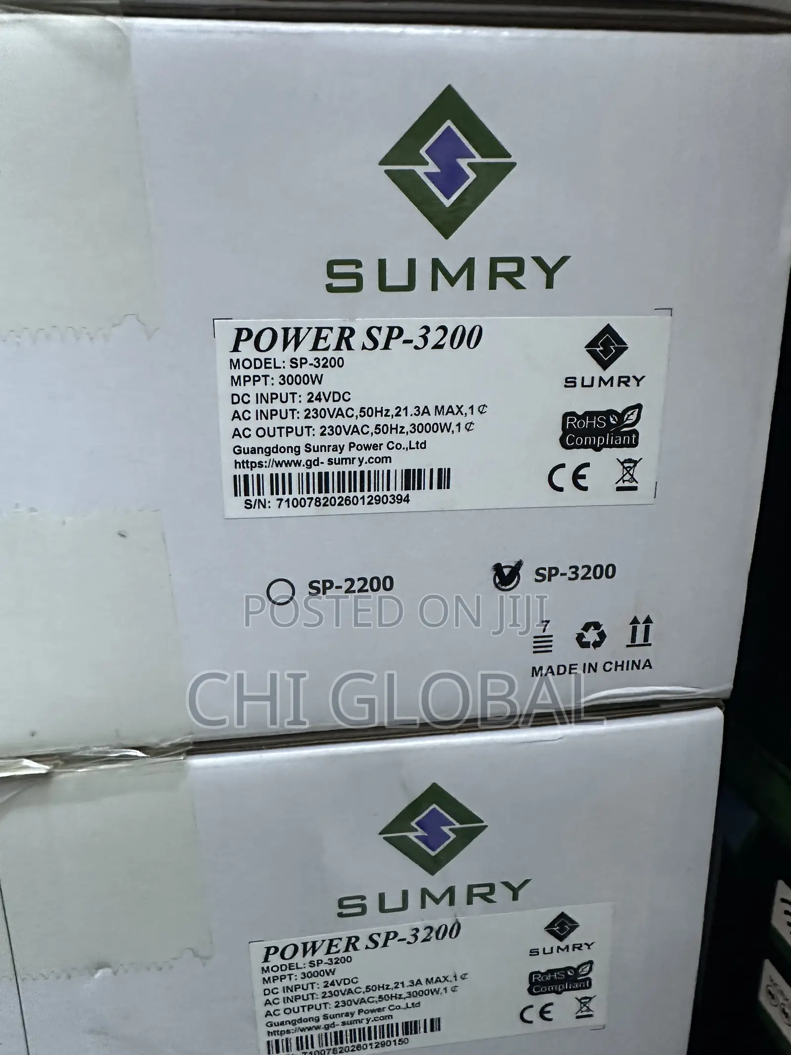 Sumry 3.2kva 24v Hybrid Inverter