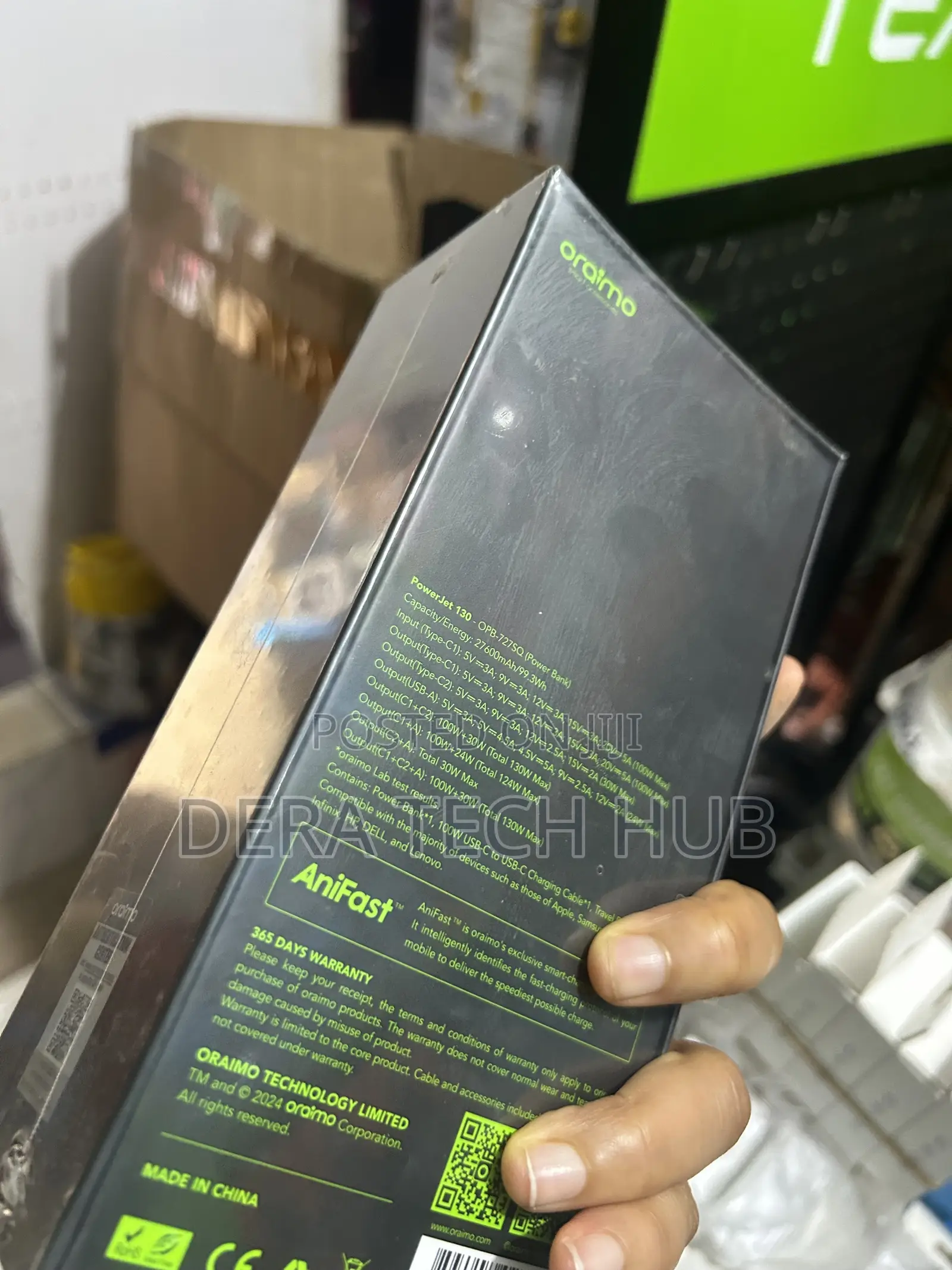 Oriamo Powerjet 130w Ultra Fast