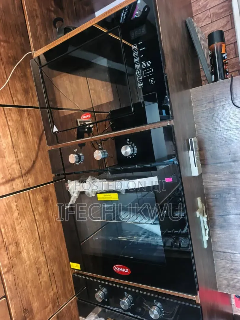 Original Kimax Inbuilt Digital Control Microwave Gas Electric Oven
