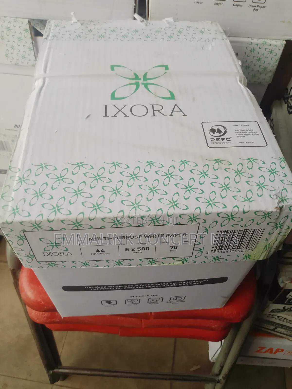 Ixora A4 Multi-Purpose White Paper 70grm