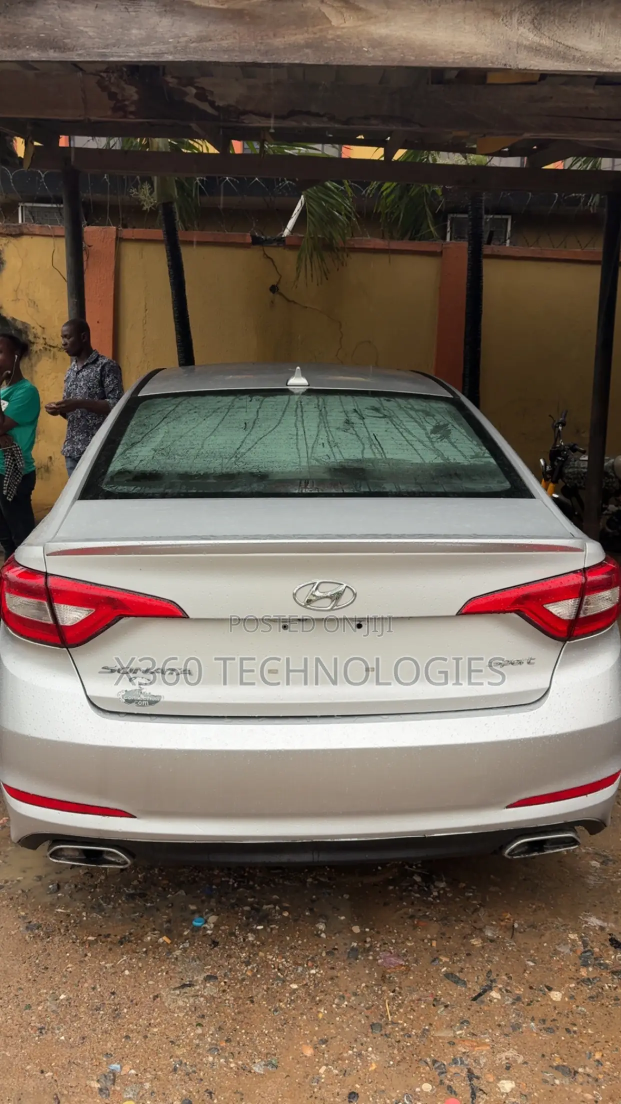 Hyundai Sonata Sport 4dr Sedan (2.4L 4cyl 6A) 2015 Silver