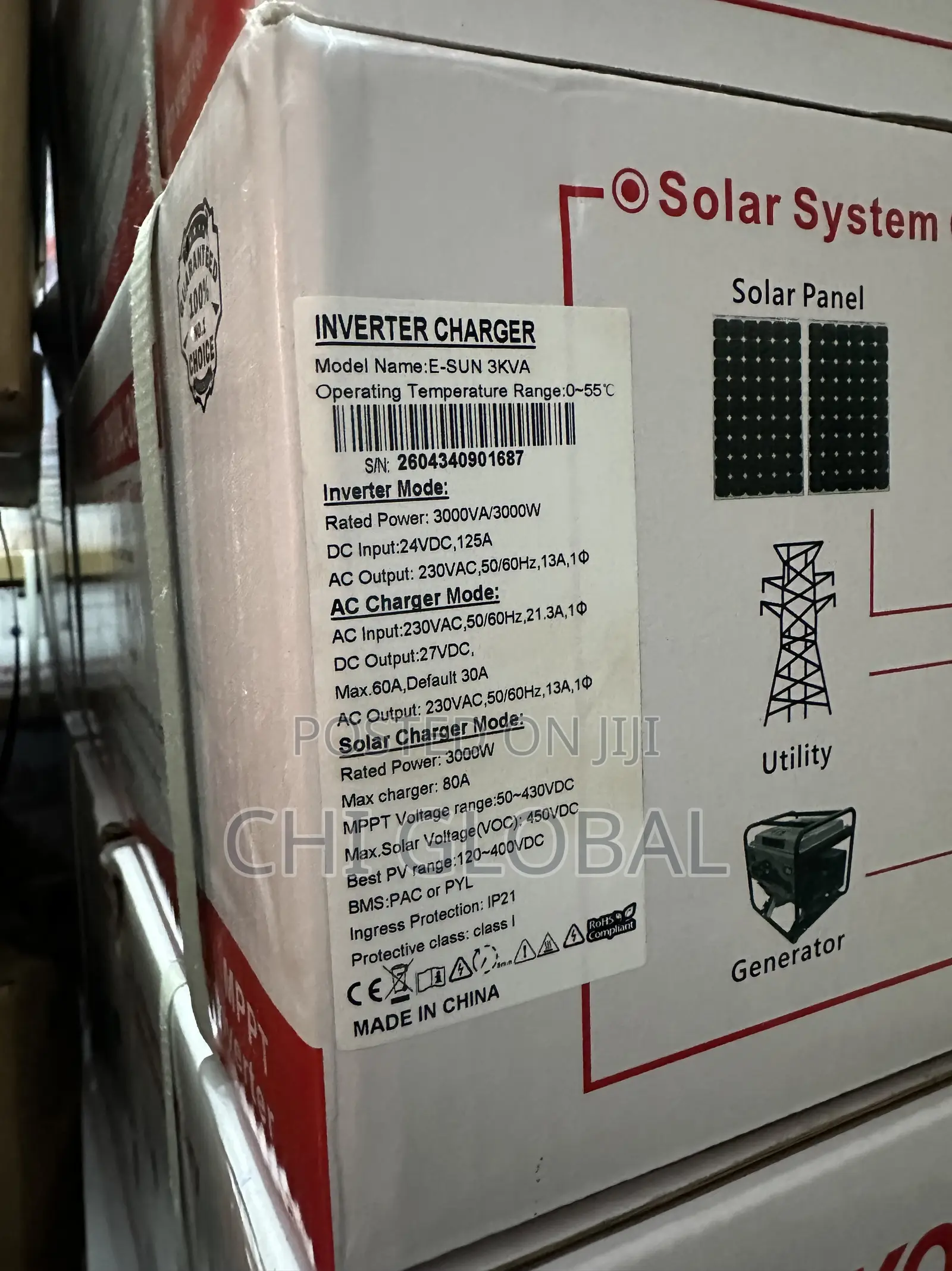 Sako 3kva 24v Hybrid Inverter