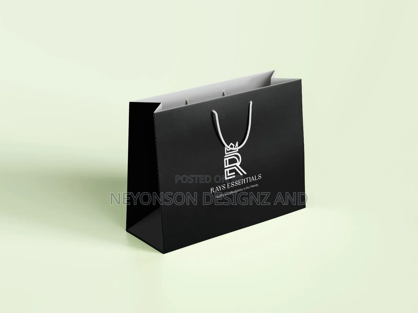 Paper Bag, Thank You Card, Tag