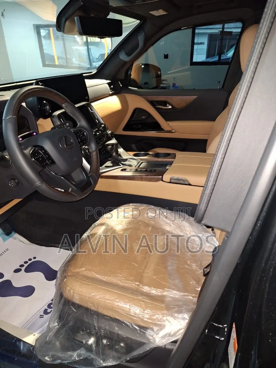 New Lexus LX 600 2025 Black