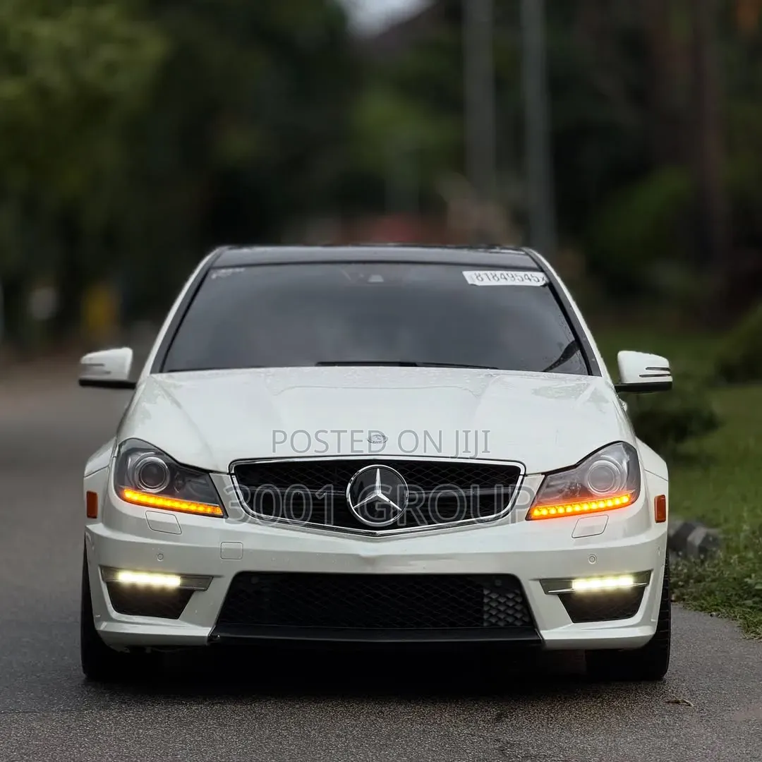 Mercedes-Benz C63 2014 White