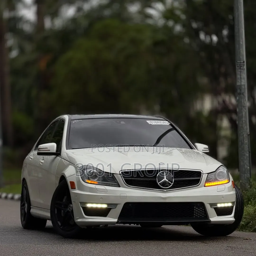 Mercedes-Benz C63 2014 White