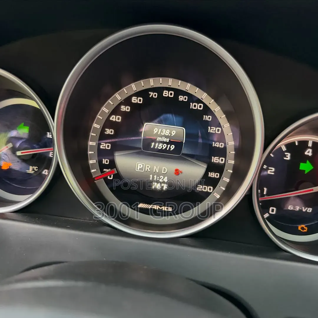 Mercedes-Benz C63 2014 White