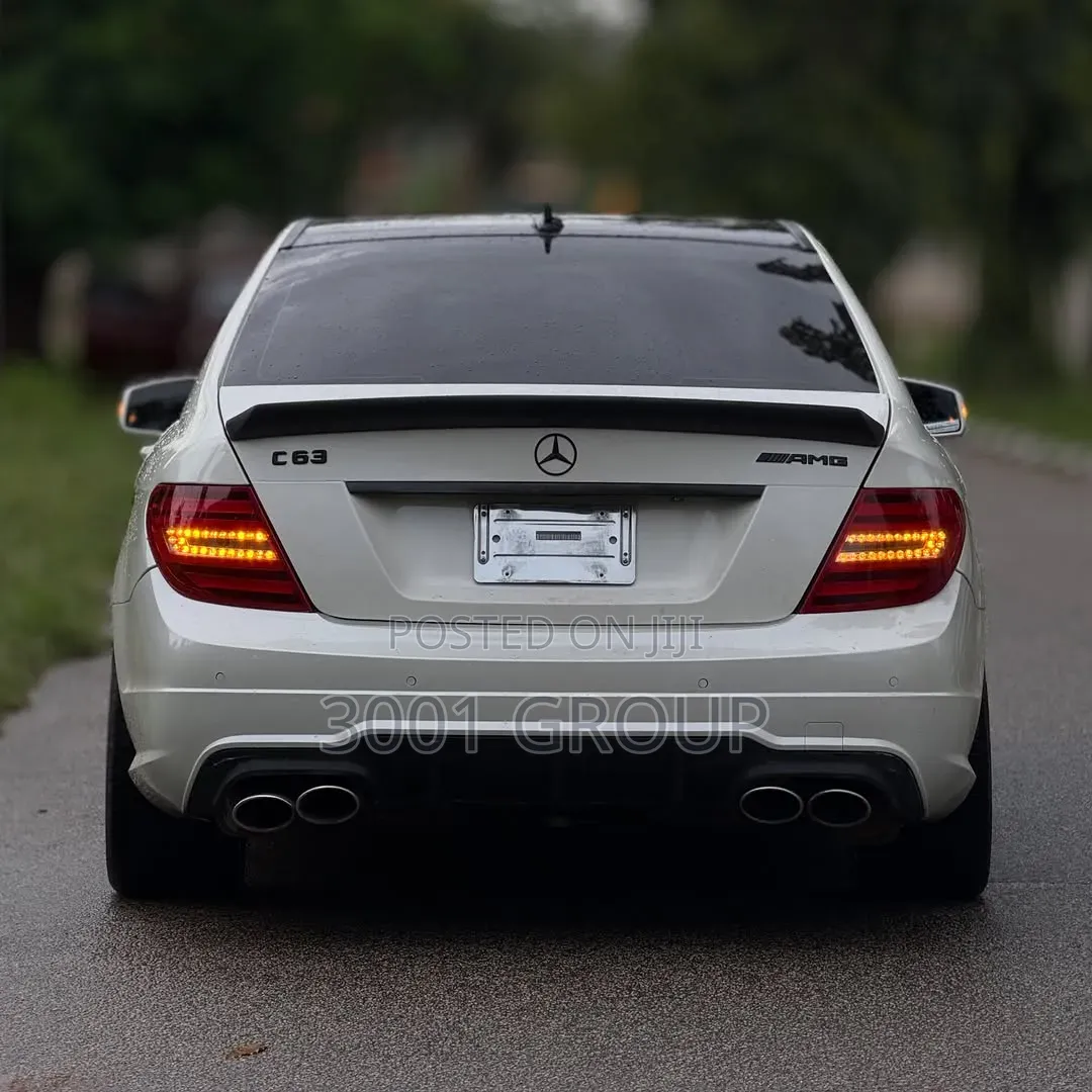Mercedes-Benz C63 2014 White