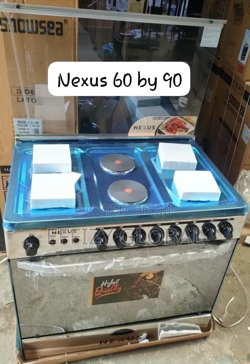 Nexus 60 by 90 Upgraded Standing Cooker(4.Gas 2.Electric)