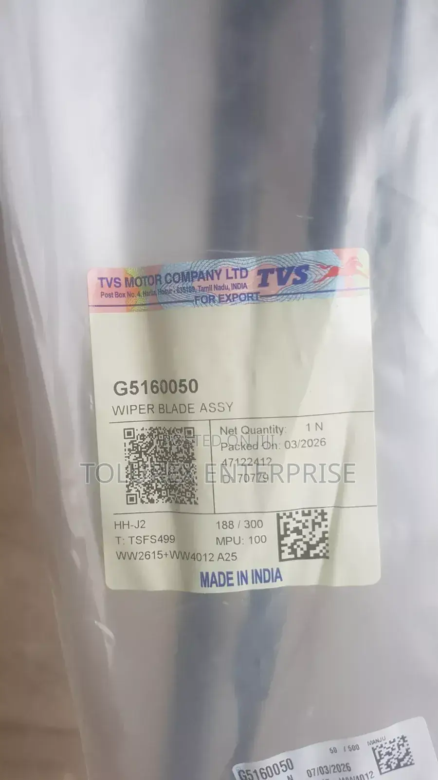 TVS Wiper Blade