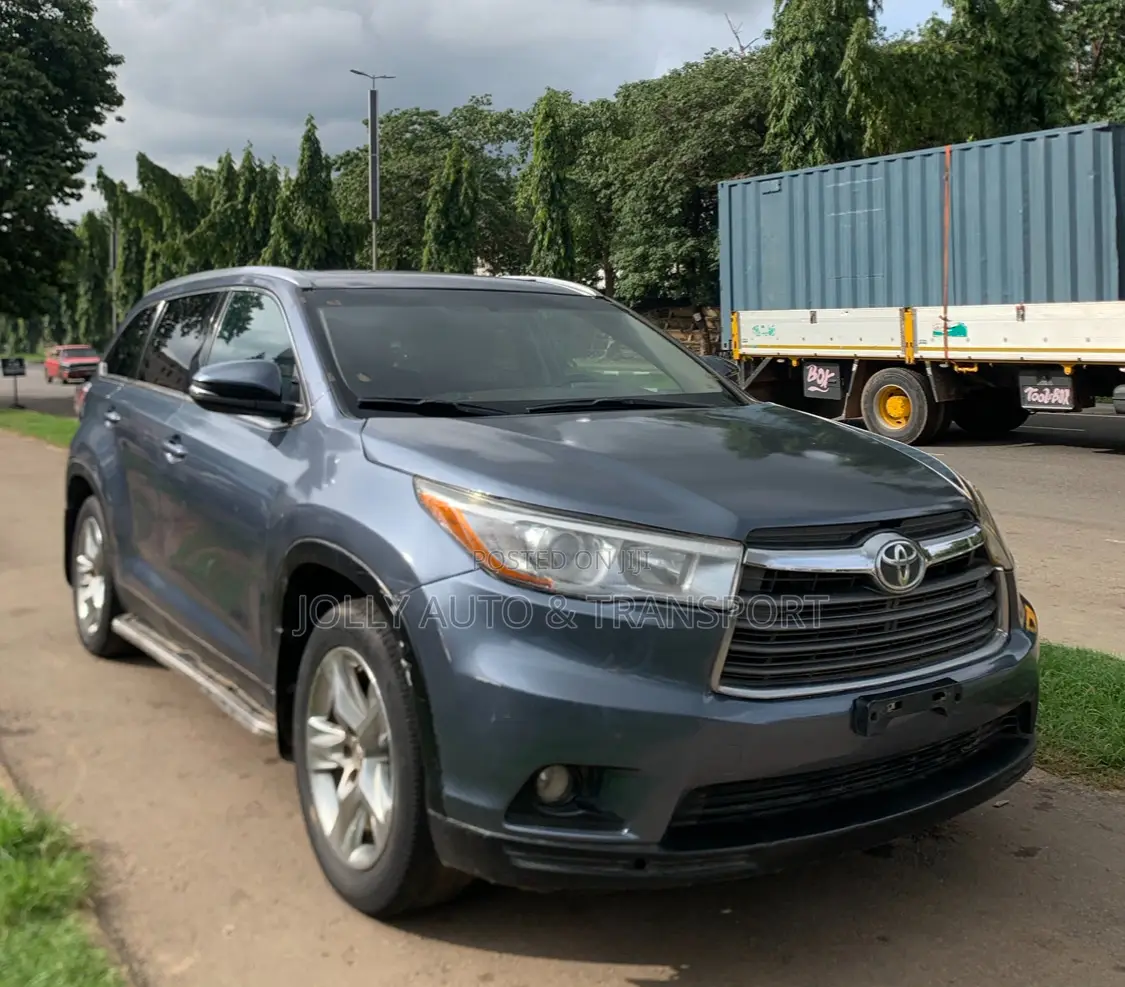 Toyota Highlander Limited V6 4x4 (3.5L 6cyl 6A) 2016 Blue