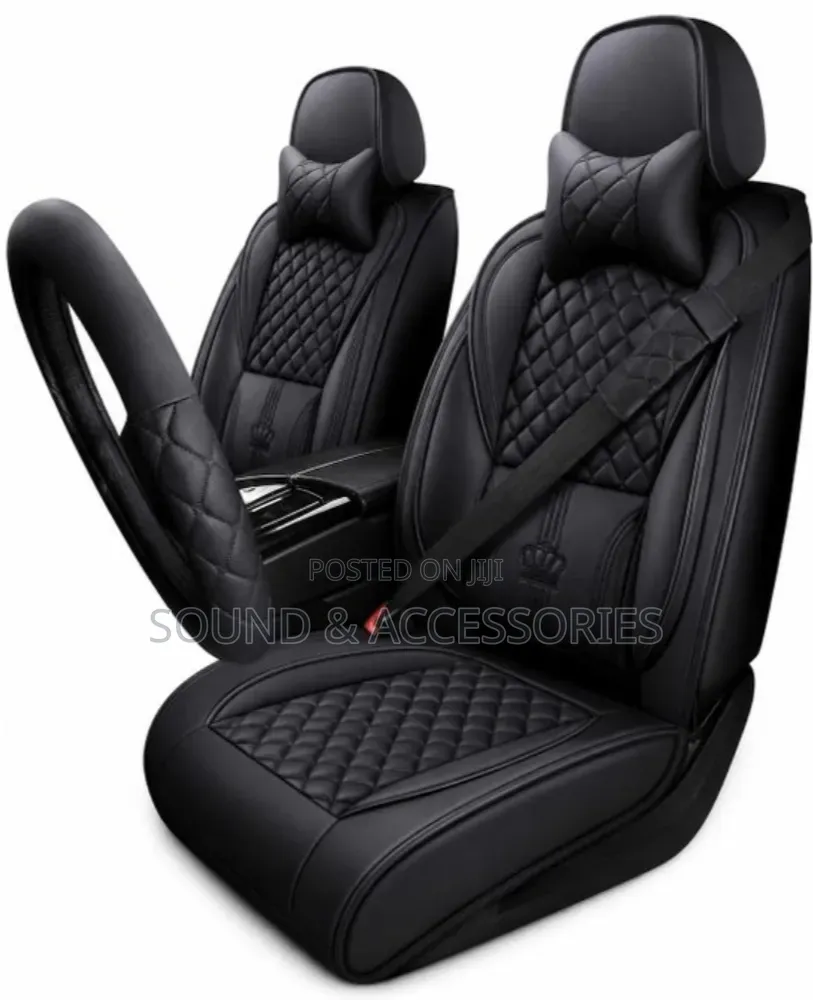 Toyota Camry Black Crown 5 Seater Car Seat Cover