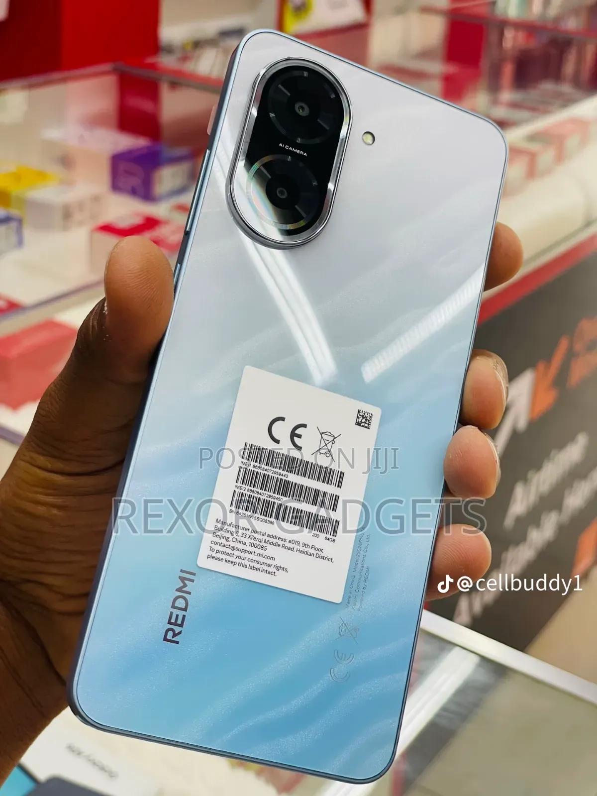 New Xiaomi Redmi A5 4G 128 GB Blue