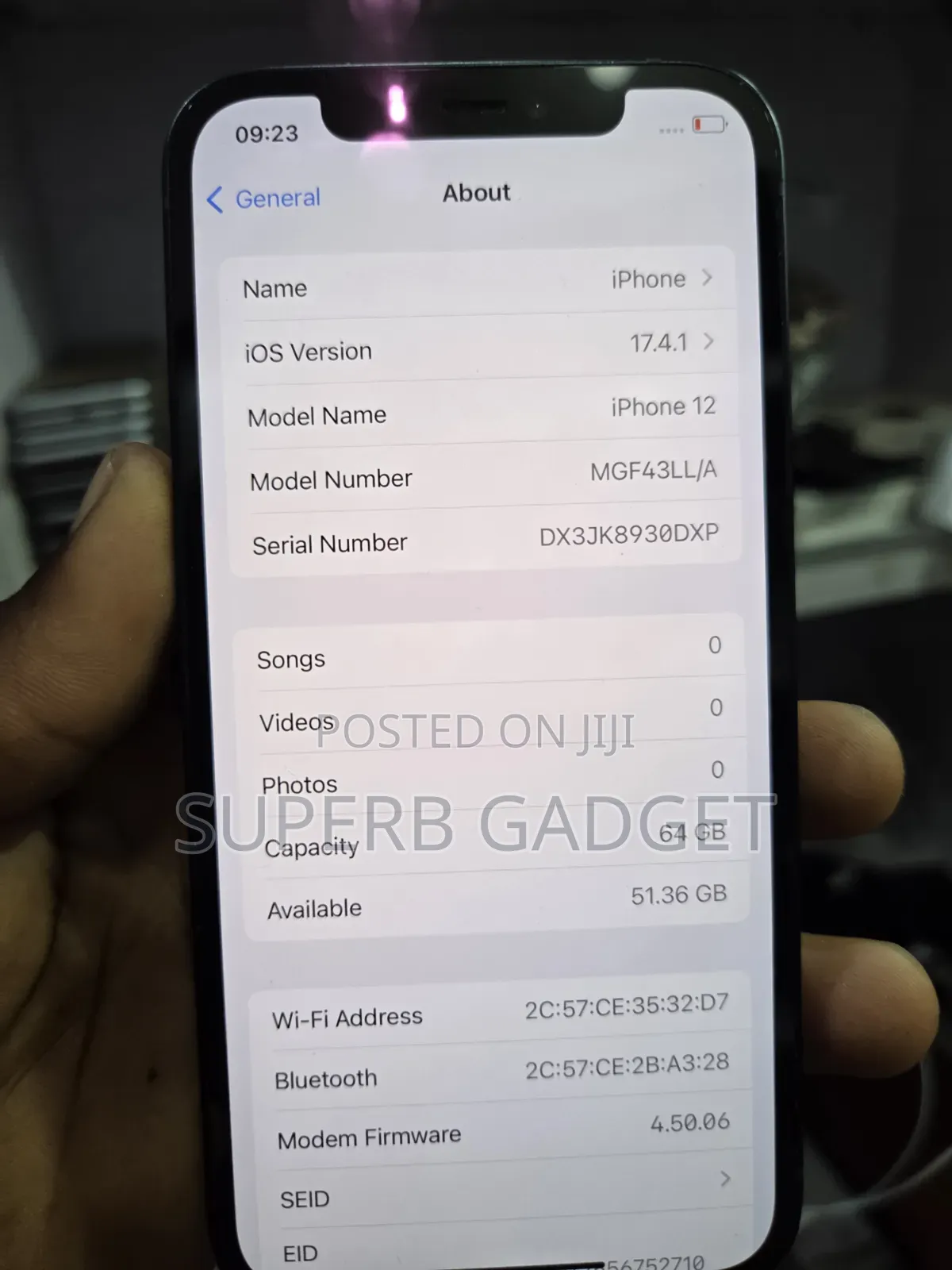 Apple iPhone 12 64 GB Black