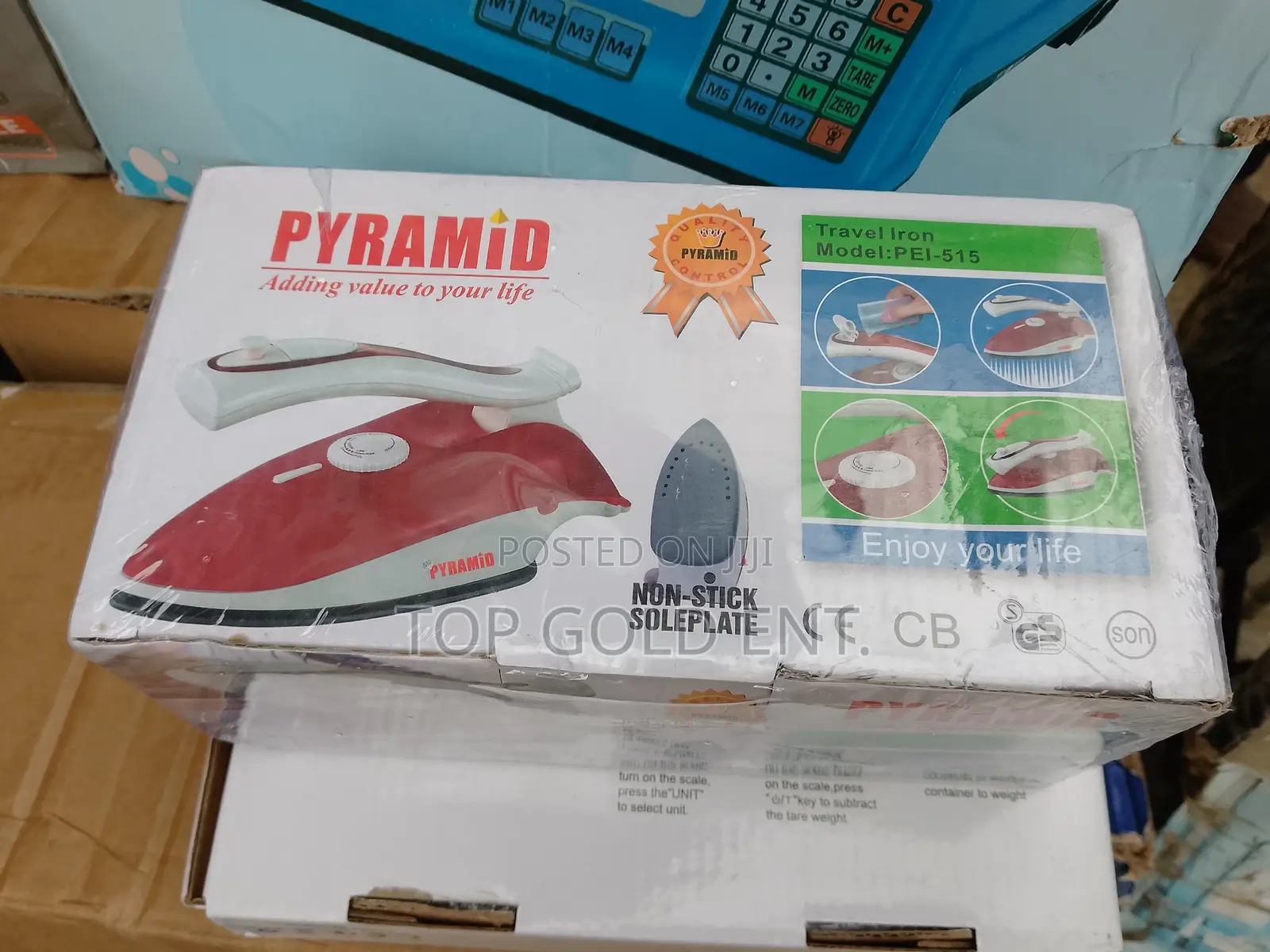 Generator or Travel Steam/Dry Pressing Iron