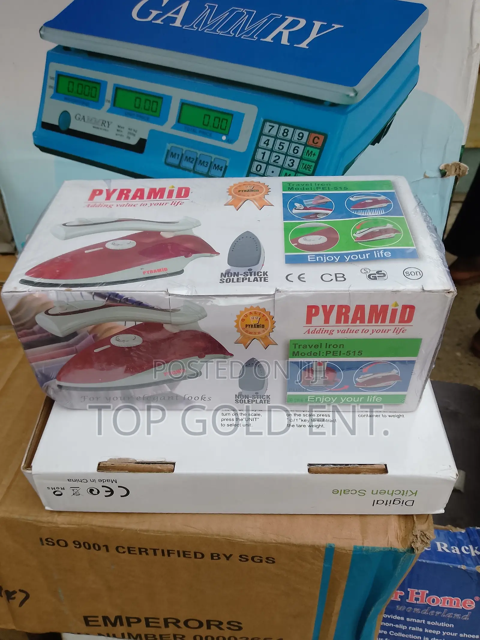 Generator or Travel Steam/Dry Pressing Iron