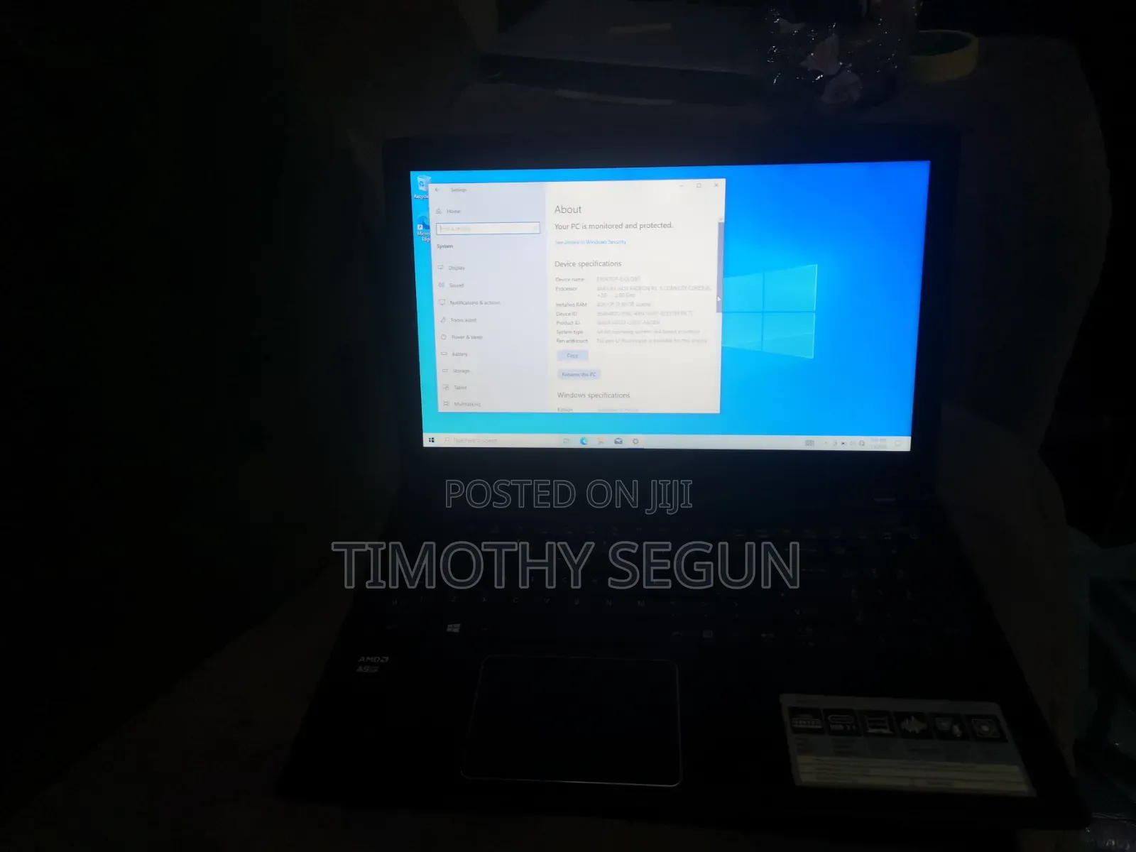 Laptop Acer Aspire E5-532T 8GB AMD HDD 1T