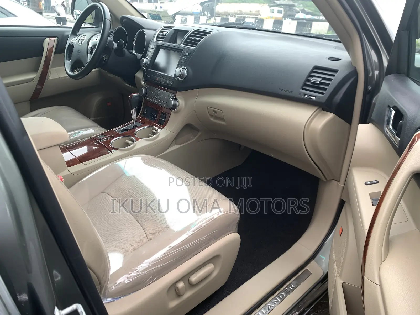 Toyota Highlander Limited 3.5l 4WD 2013 Green