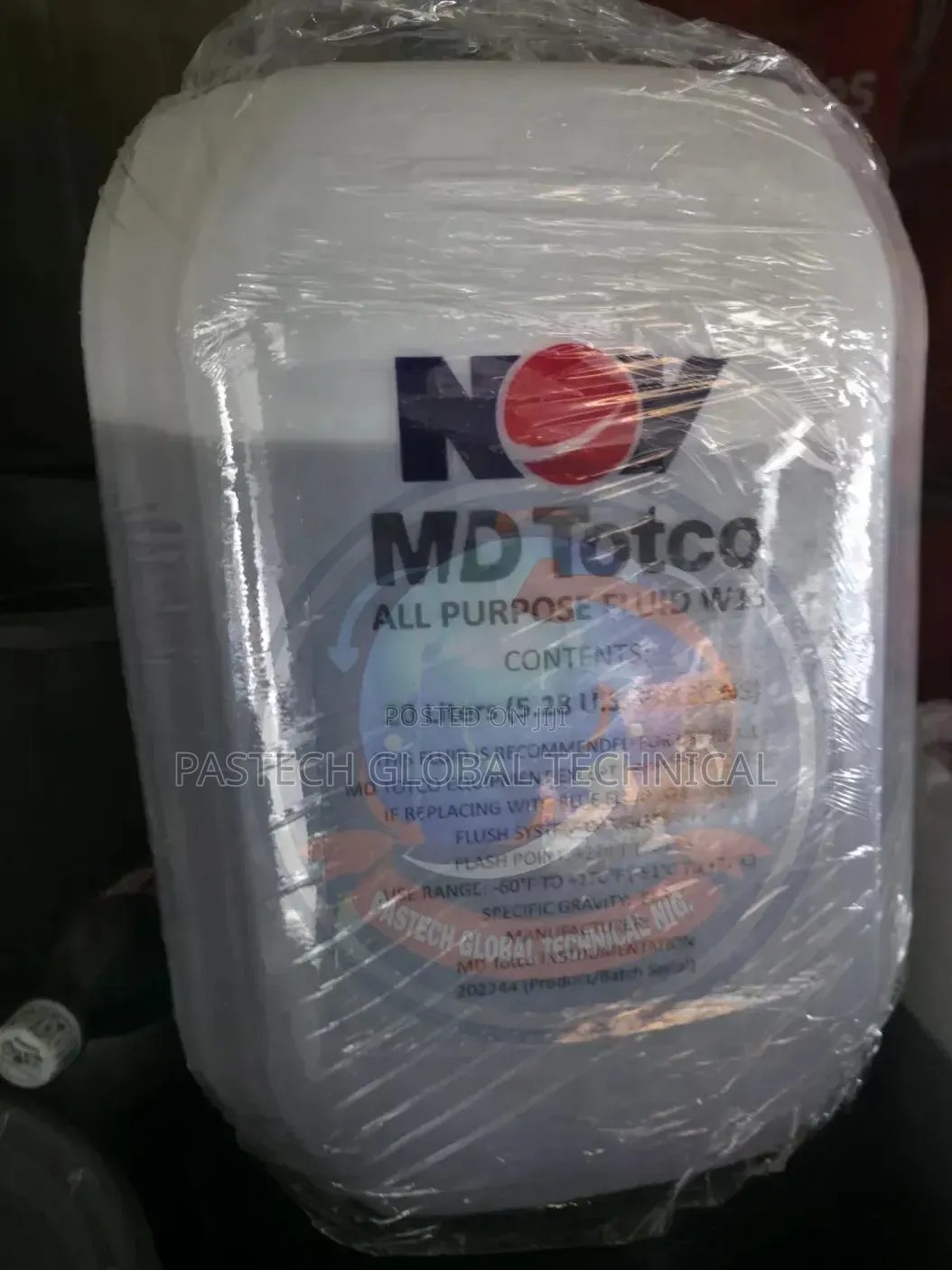 20l Martin Decker W15 Fluid // Nov Md Totco All Purpose Fluid