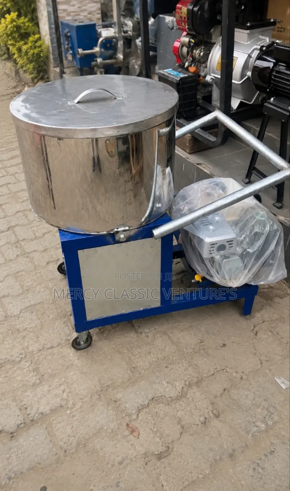 : High-Performance Stainless Steel Fufu Pounding Machine