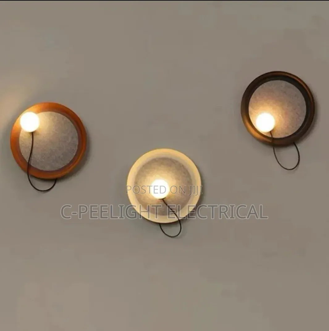 Elegant Wooden Led Wall Light