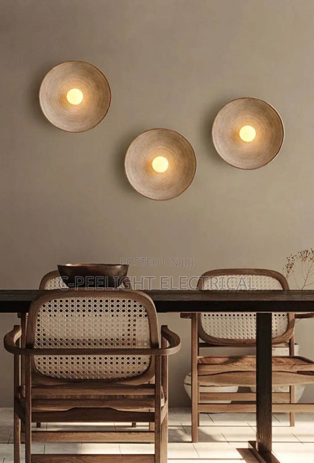 Elegant Wooden Led Wall Light