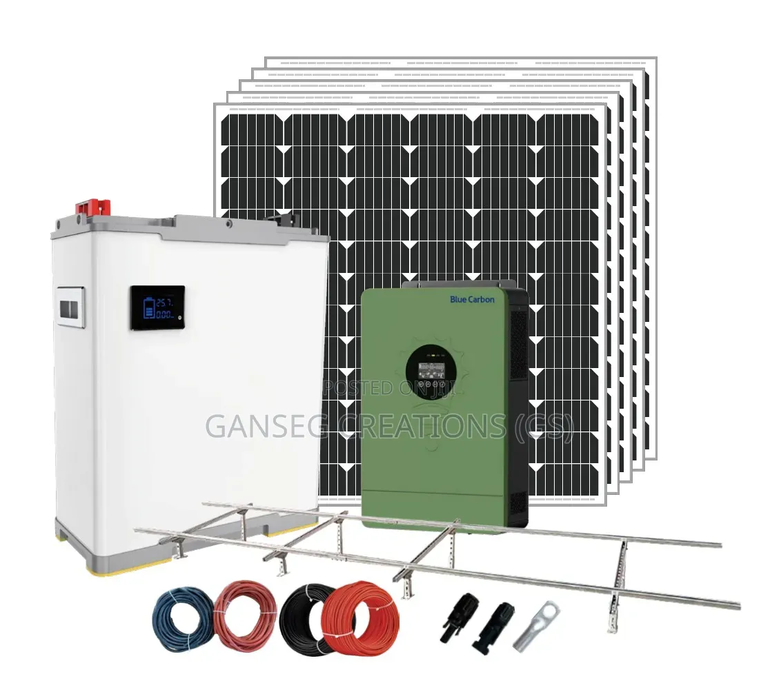 Blue Carbon Complete Solar Power System (Premium Quality)