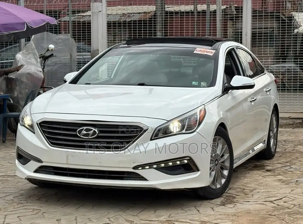 Hyundai Sonata Limited Sedan FWD (2.4L 4cyl 6A) 2016 White