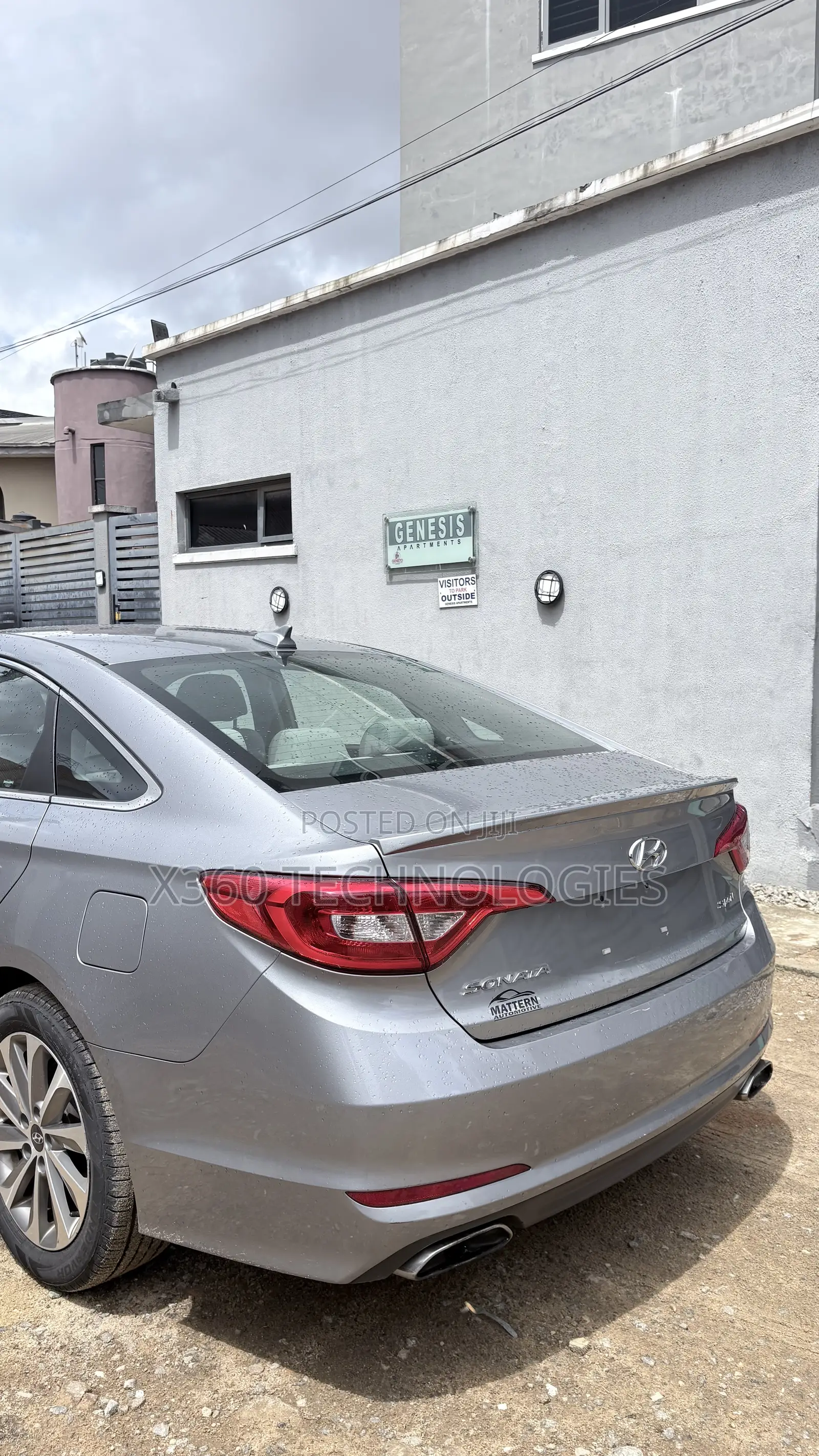 Hyundai Sonata Sport 4dr Sedan (2.4L 4cyl 6A) 2015 Silver