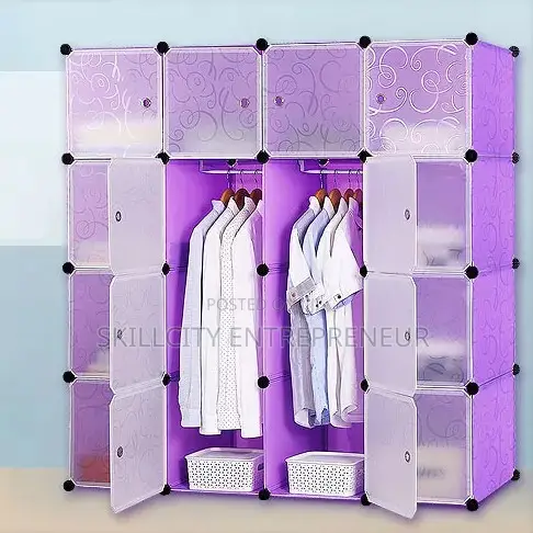 4- Partition Classic Baby Wardrobe