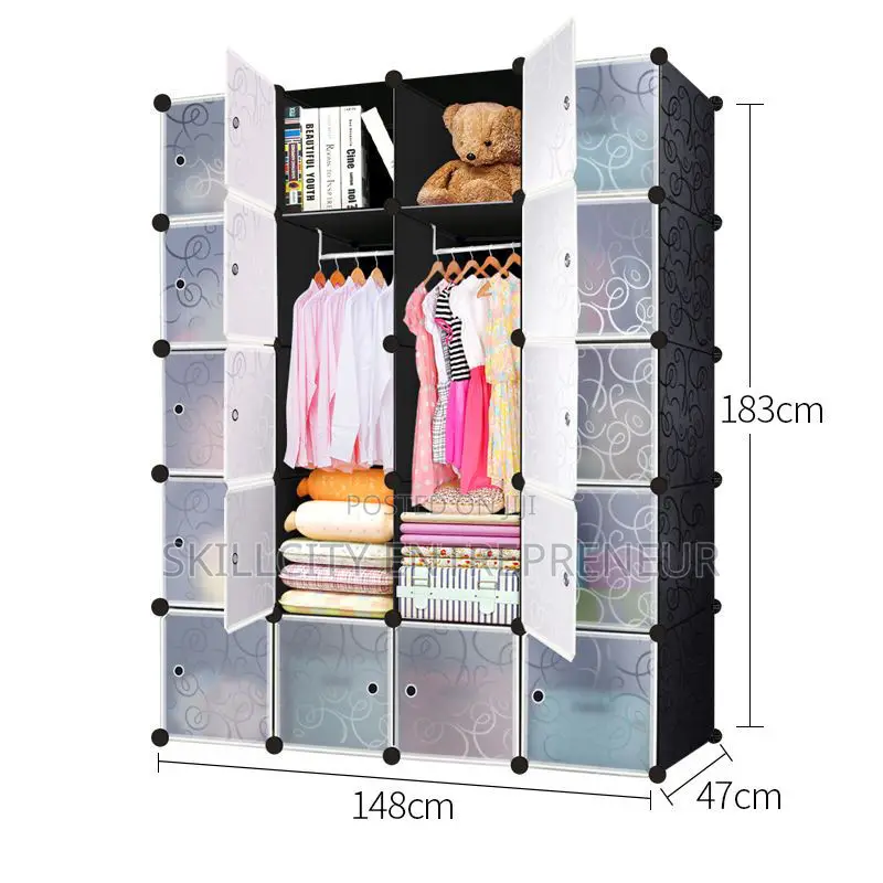 4- Partition Classic Baby Wardrobe