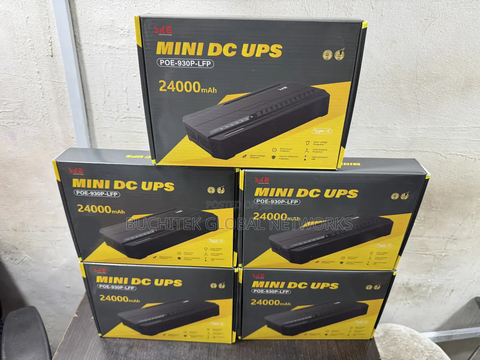 Ske P0e-930p-LFP 24,000mah Mini Dc Ups.