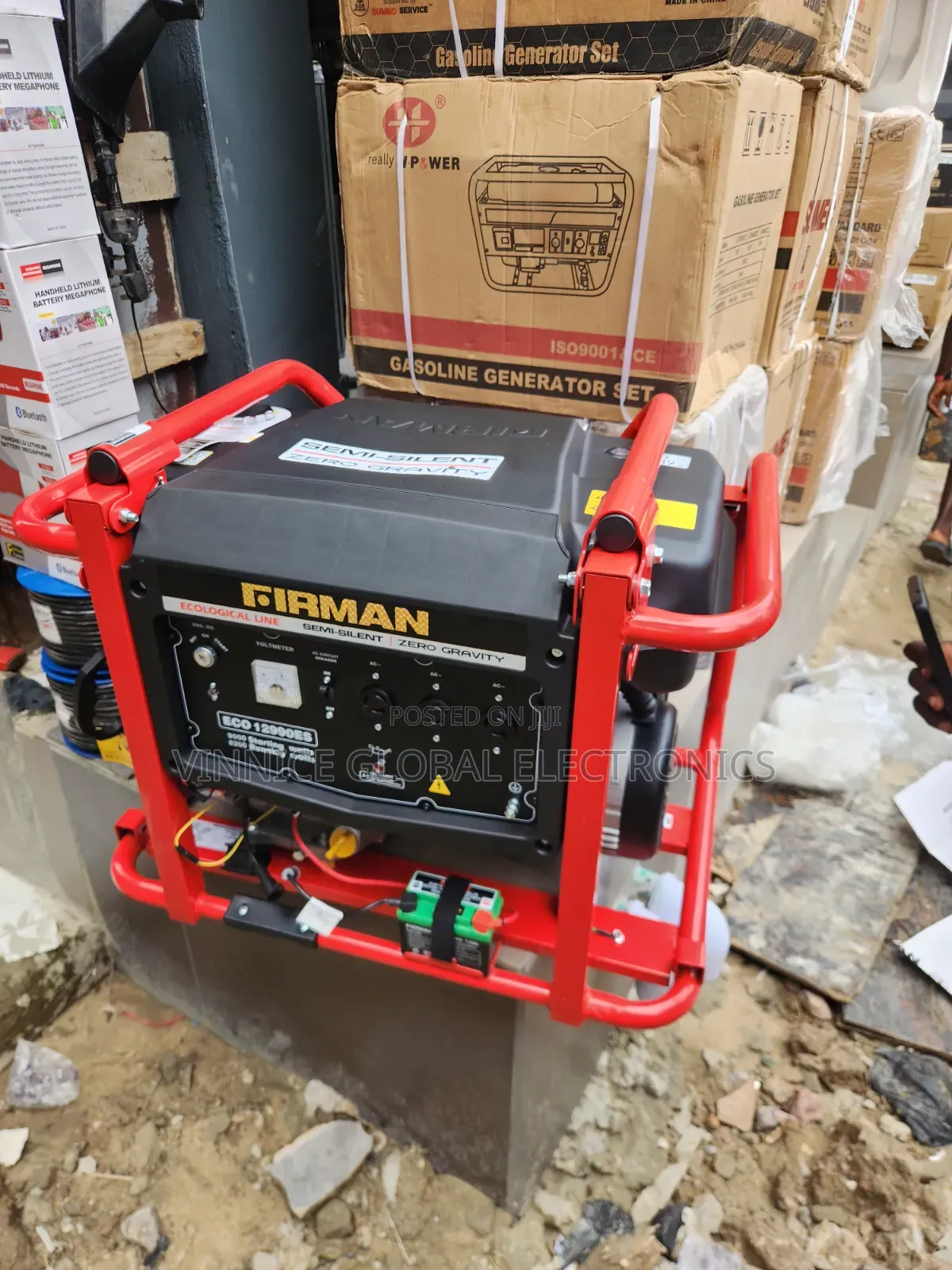 9kva Firman Petrol Generator With 100% Pure Copper Coil Eco12990es
