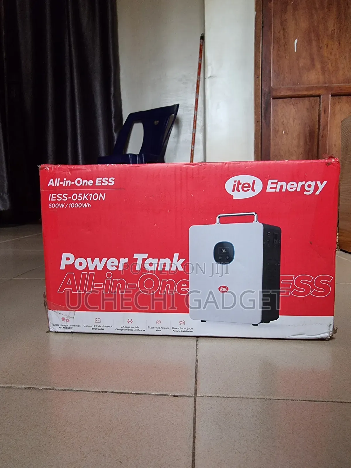 Itel Power Tank Solar Generator
