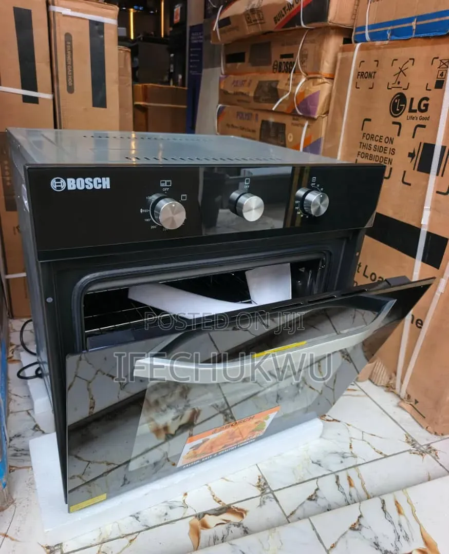 Bosch Built-in Cabinet 60cm Electric Gas Oven With Grill Timer.