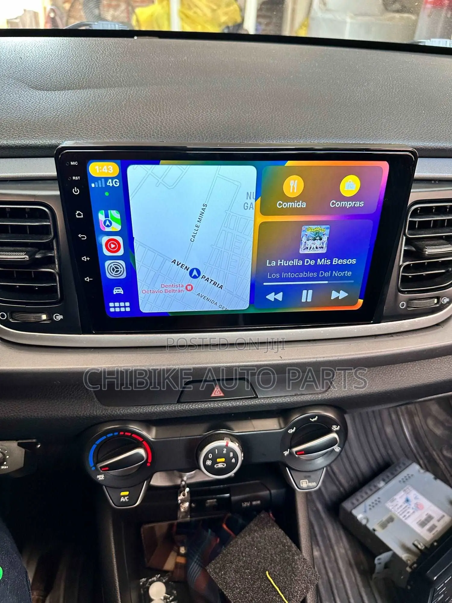 Kia Rio 2017-2020 Navigation Apple Carplay/Android Auto