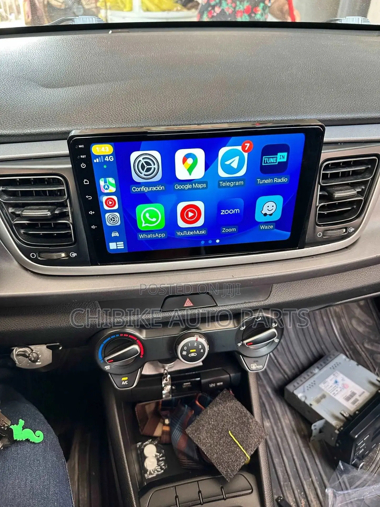 Kia Rio 2017-2020 Navigation Apple Carplay/Android Auto