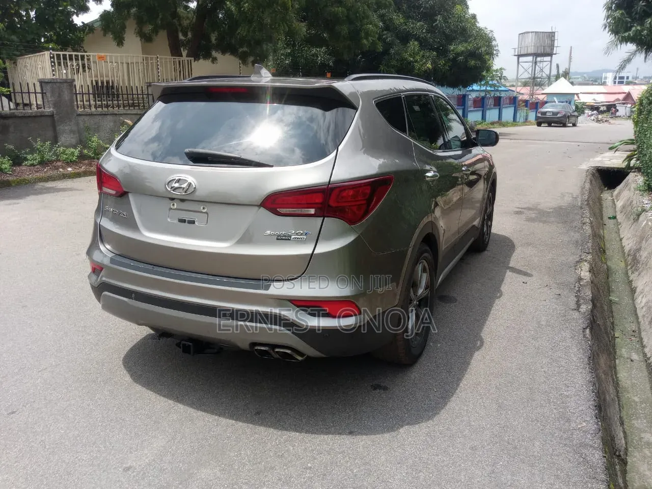 Hyundai Santa Fe 2017 Burgundy
