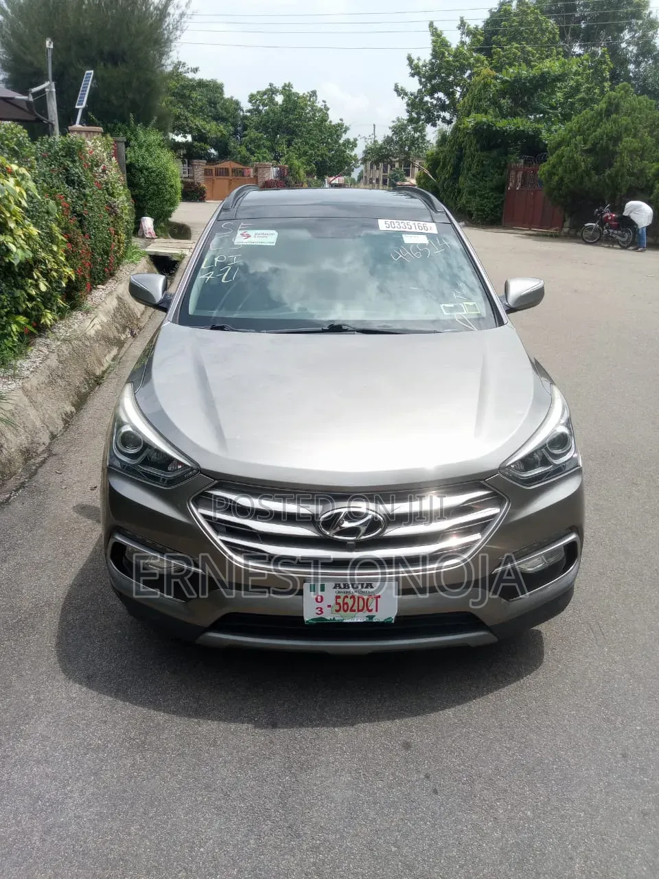 Hyundai Santa Fe 2017 Burgundy