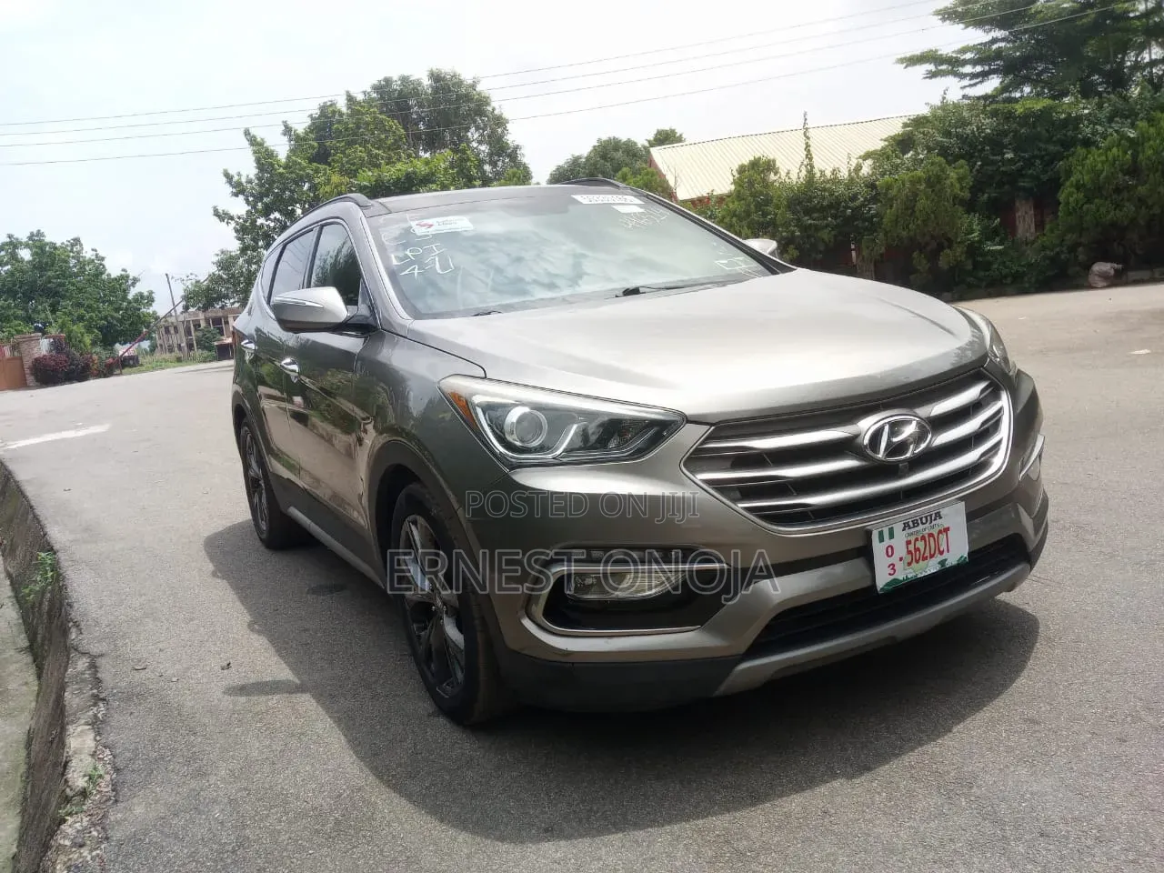 Hyundai Santa Fe 2017 Burgundy
