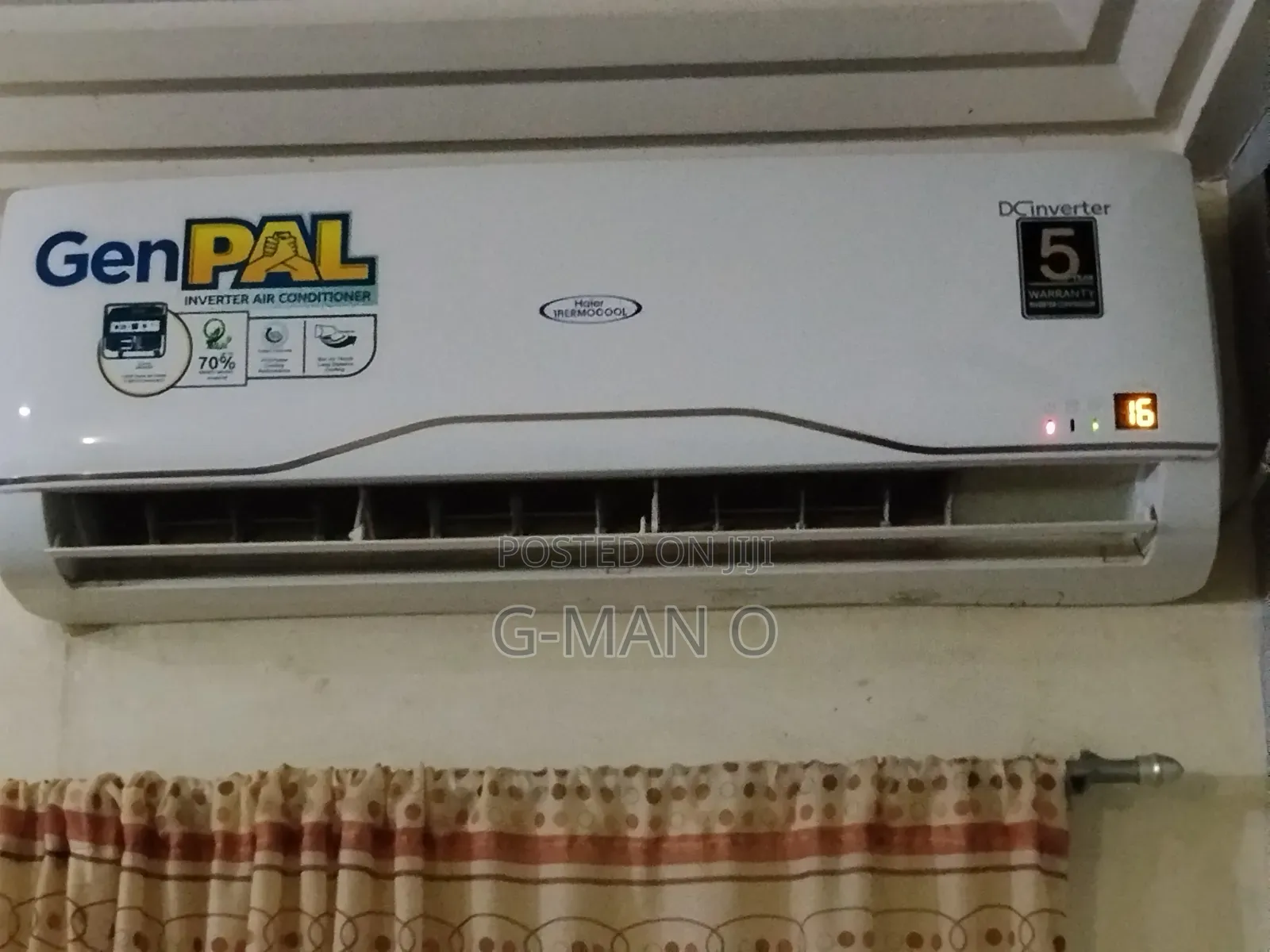 1.5hp Haier Thermocool Inverter Air Conditioner