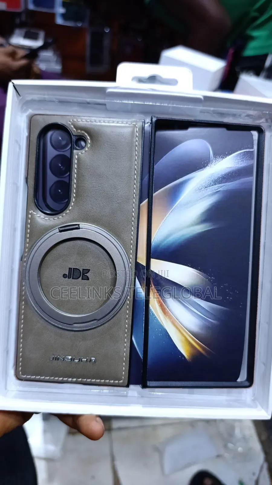 New Fold 6 Leather Case