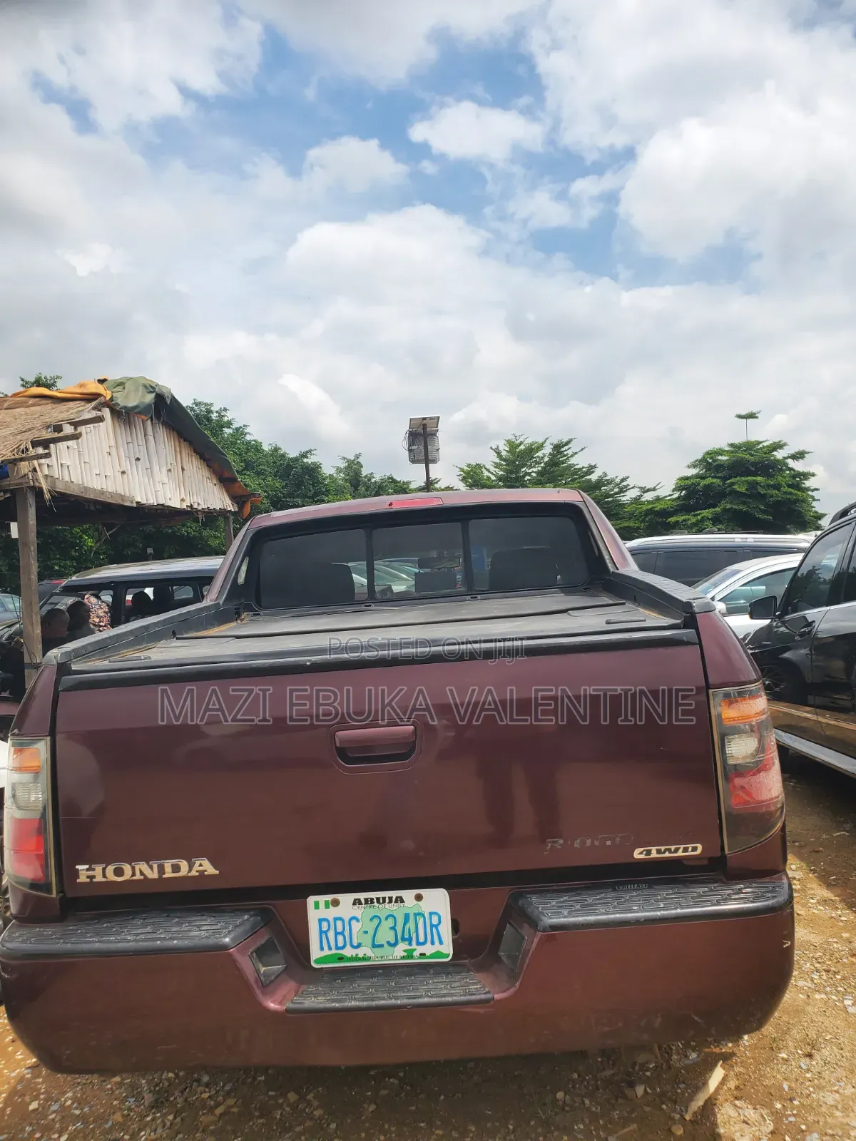 Honda Ridgeline 2008 Burgundy