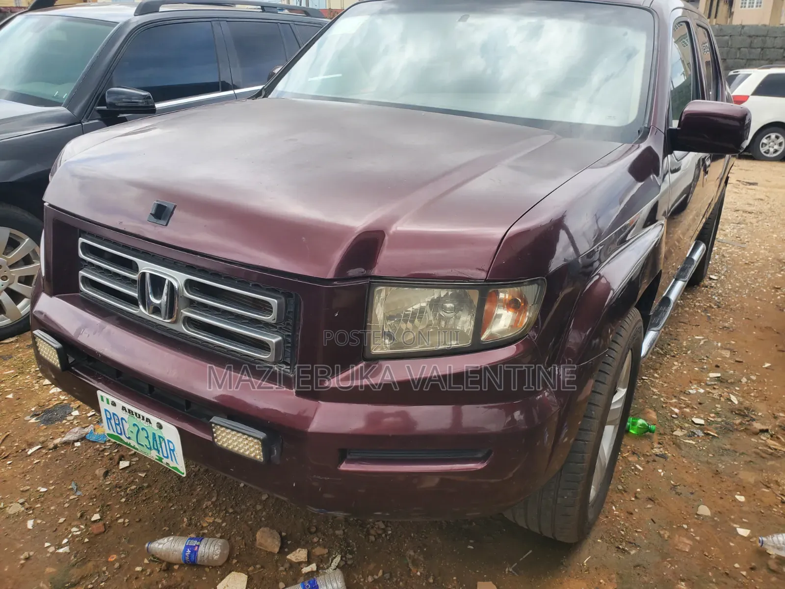 Honda Ridgeline 2008 Burgundy