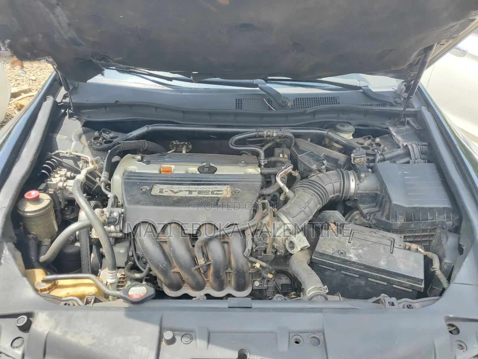 Honda Accord 2008 Matt Black