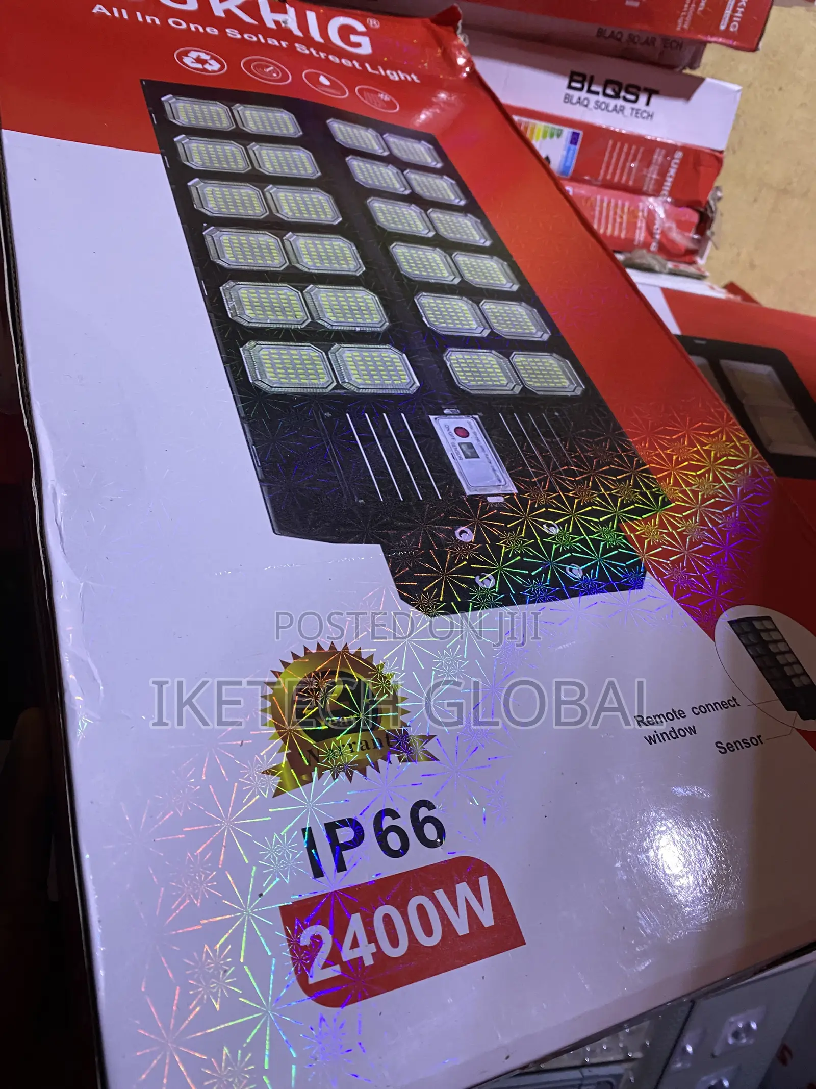 2400w/24eyes Sukhig Solar Street Light