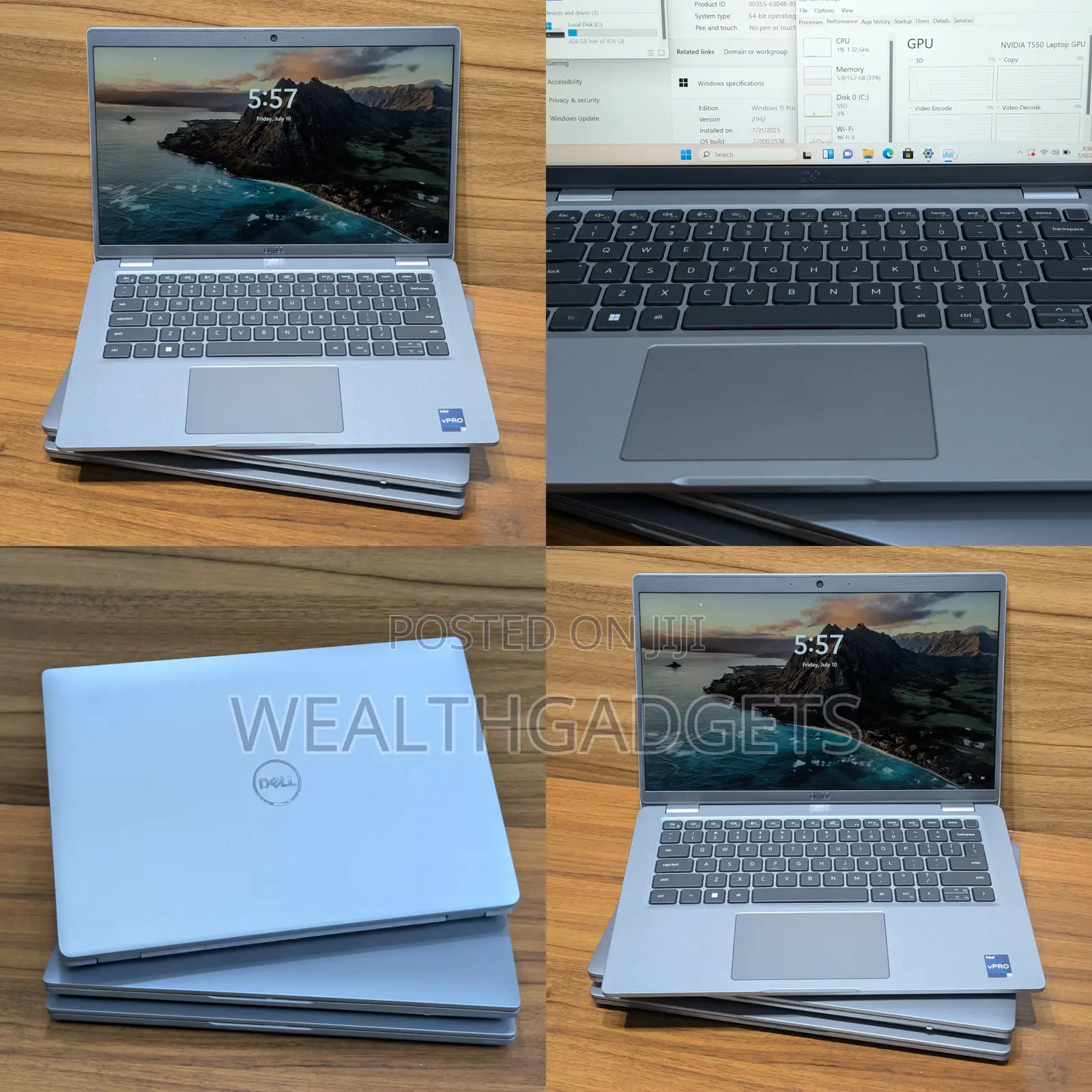 Laptop Dell Precision 3570 16GB Intel Core i7 SSD 512GB
