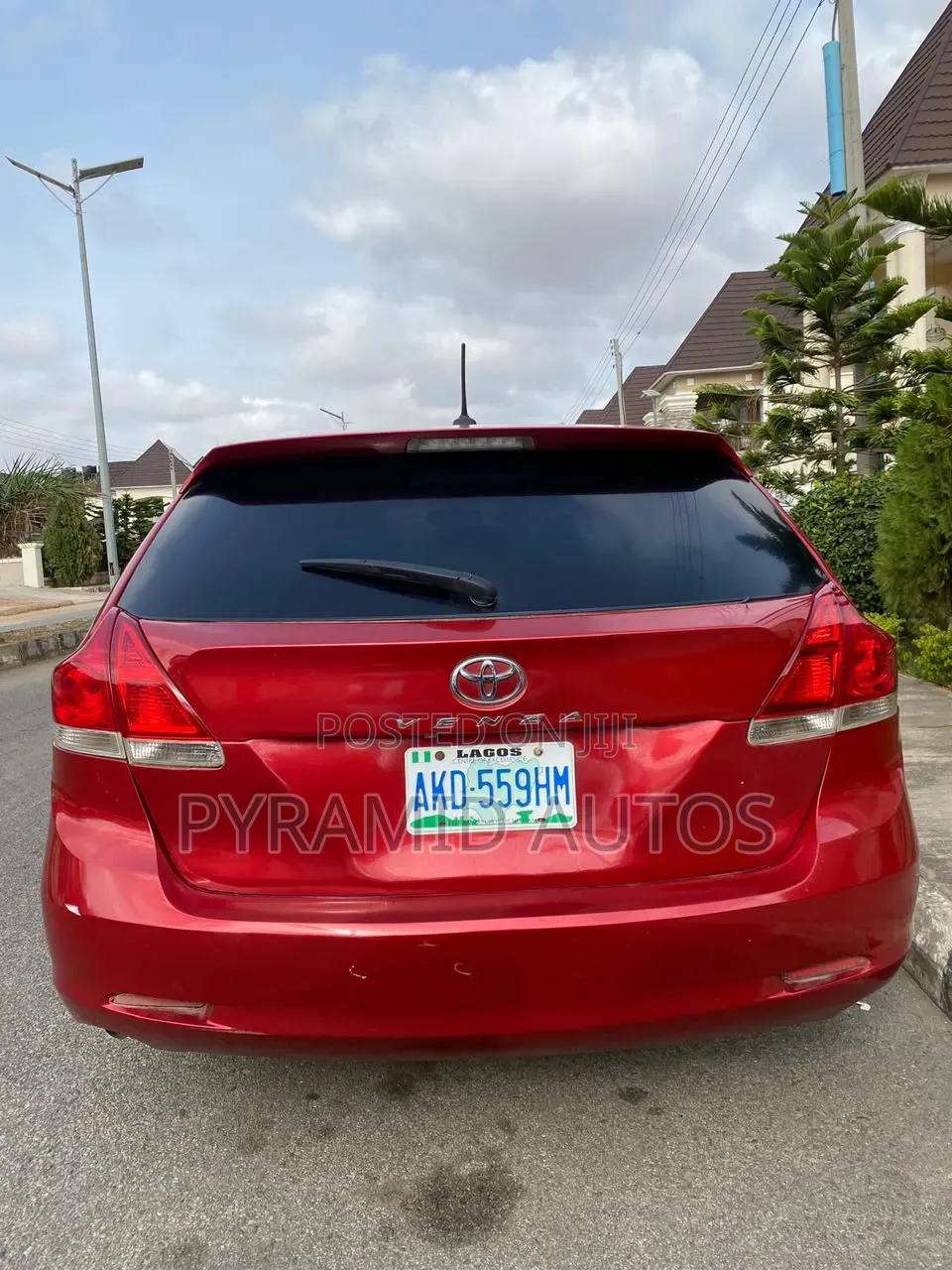 Toyota Venza 2010 Maroon