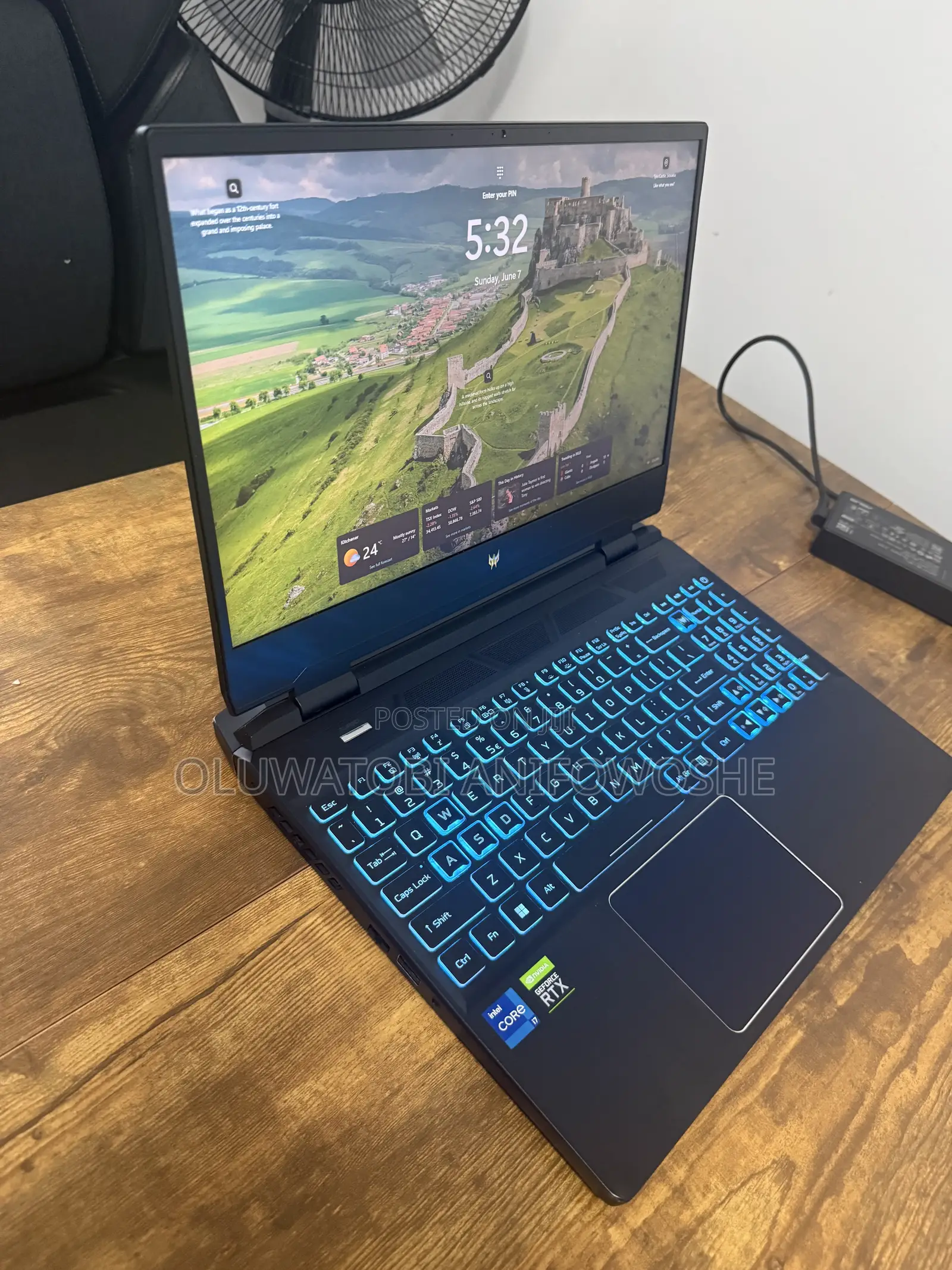 Laptop Acer Predator Helios 300 16GB Intel Core i7 SSD 512GB