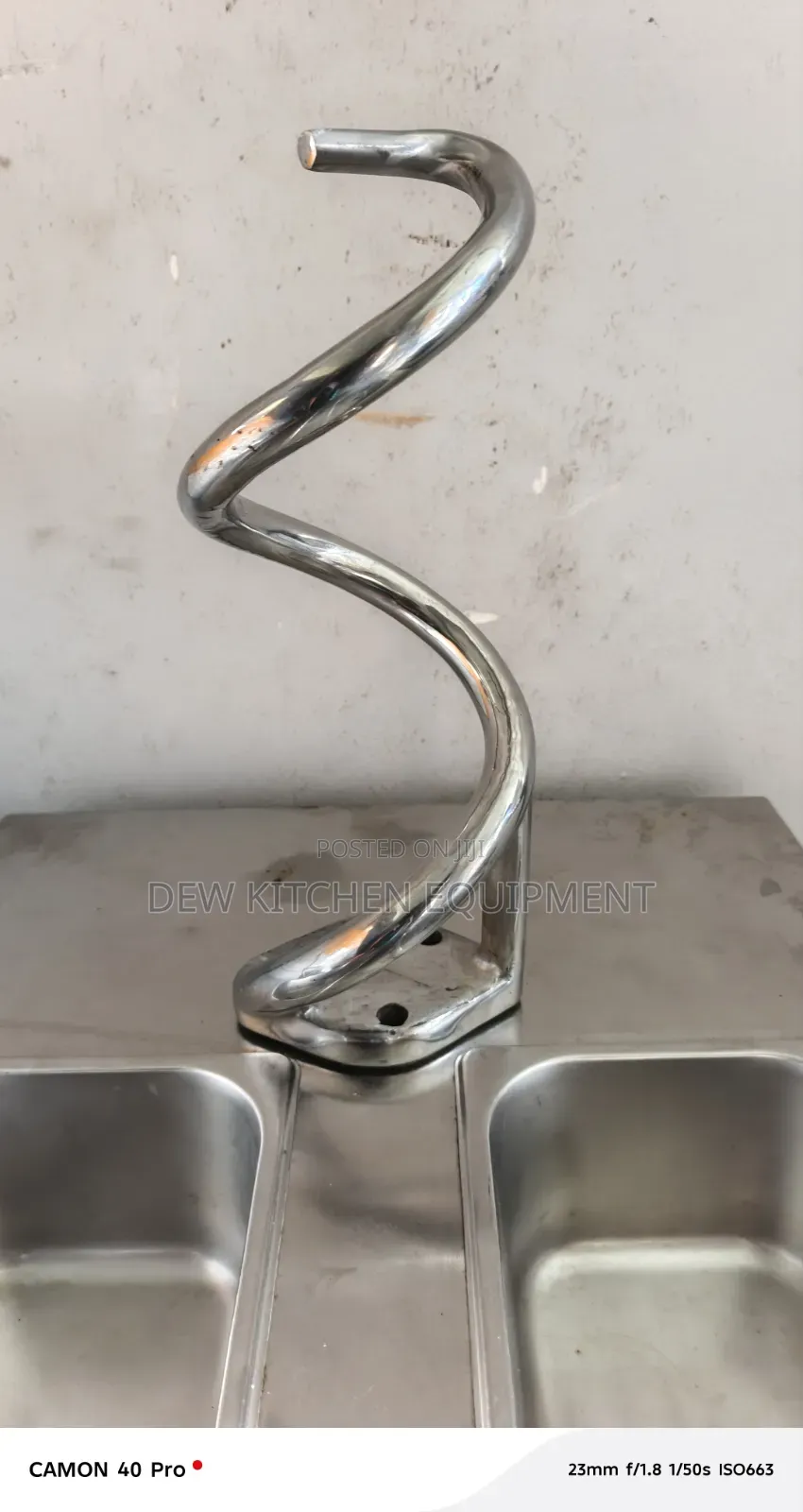 Dough Mixer Hook